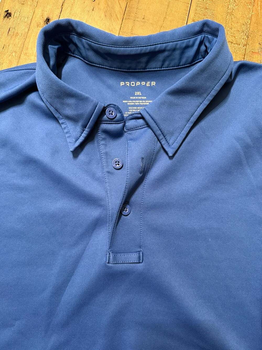 Propper Men's Performance Tactical Polo Shirt Size 2XL Blue